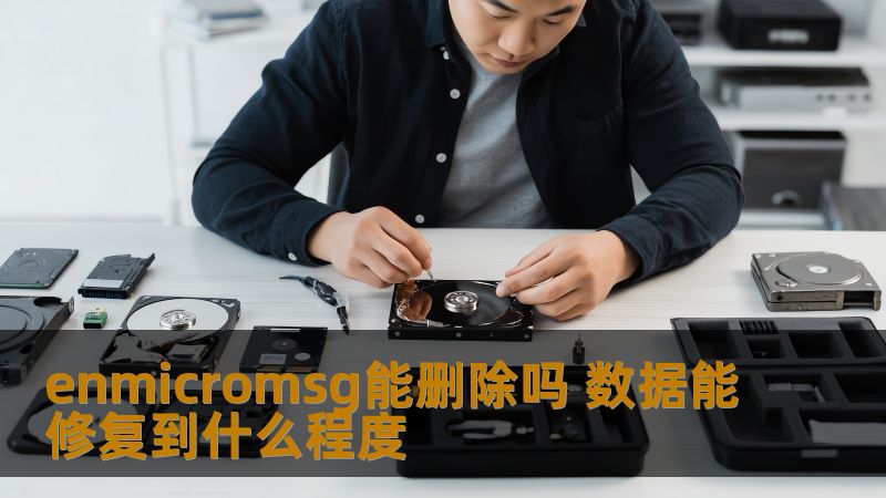 探讨enmicromsg能否删除及数据修复的可能性与限制，提供实用的数据恢复技巧和真实案例分析。