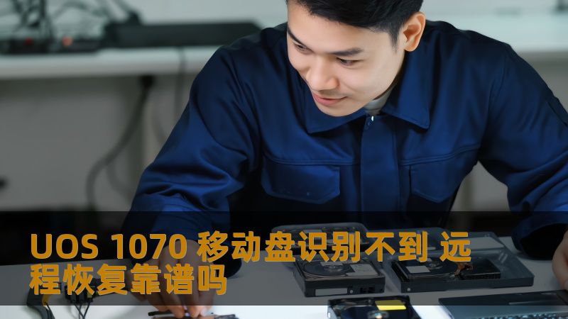 UOS 1070移动盘无法识别的原因及远程恢复的可靠性分析，帮助用户快速解决问题。