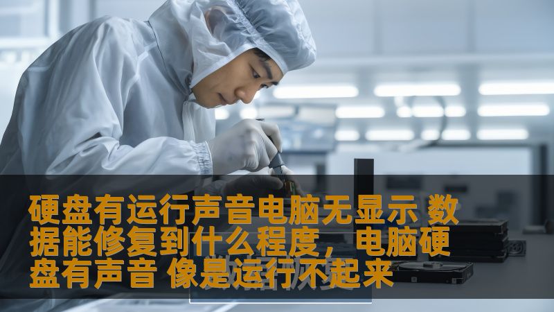 硬盘有运行声音电脑无显示 数据能修复到什么程度，电脑硬盘有声音 像是运行不起来