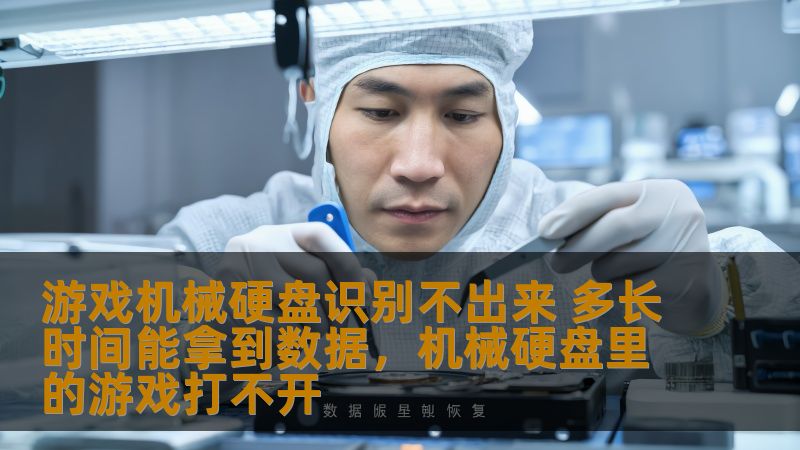 游戏机械硬盘识别不出来 多长时间能拿到数据，机械硬盘里的游戏打不开