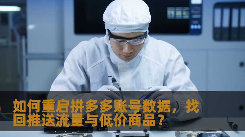 如何重启拼多多账号数据，找回推送流量与低价商品？
