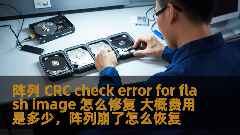 阵列 CRC check error for flash image 怎么修复 大概费用是多少，阵列崩了怎么恢复