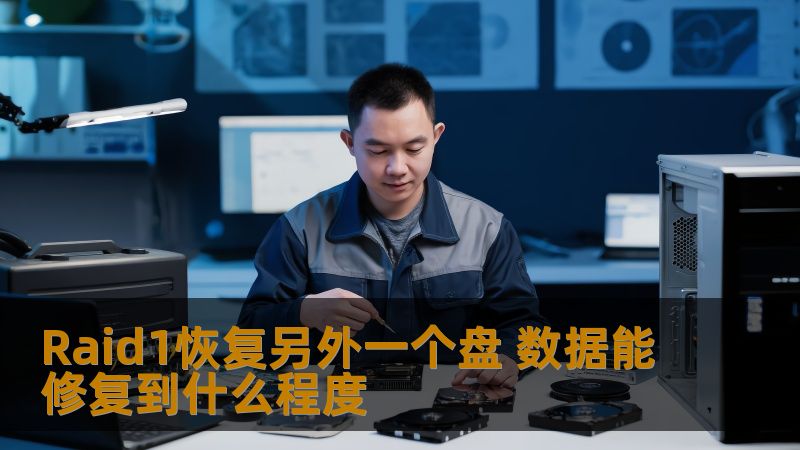 Raid1恢复另外一个盘 数据能修复到什么程度