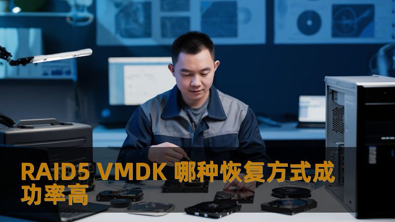 探索 RAID5 VMDK 数据恢复的有效方法，了解常见故障及高成功率的恢复策略。