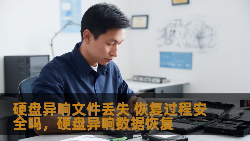 硬盘异响文件丢失 恢复过程安全吗，硬盘异响数据恢复