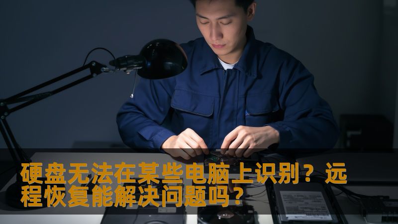 硬盘无法在某些电脑上识别？远程恢复能解决问题吗？