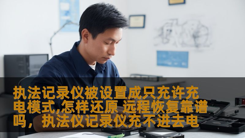 执法记录仪被设置成只充许充电模式,怎样还原 远程恢复靠谱吗，执法仪记录仪充不进去电