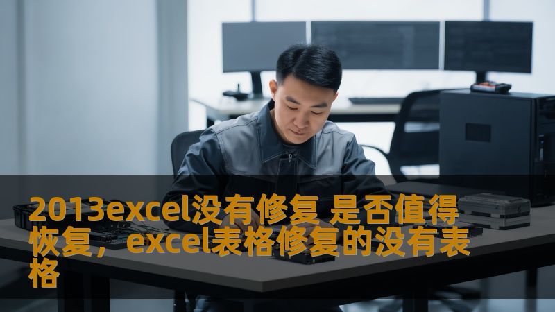 2013excel没有修复 是否值得恢复，excel表格修复的没有表格