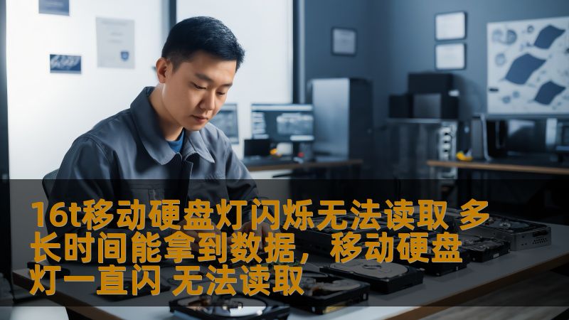 16t移动硬盘灯闪烁无法读取 多长时间能拿到数据,移动硬盘灯一直闪 无法读取 16t移动硬盘灯闪烁无法读取 多长时间能拿到数据,移动硬盘灯一直闪 无法读取
