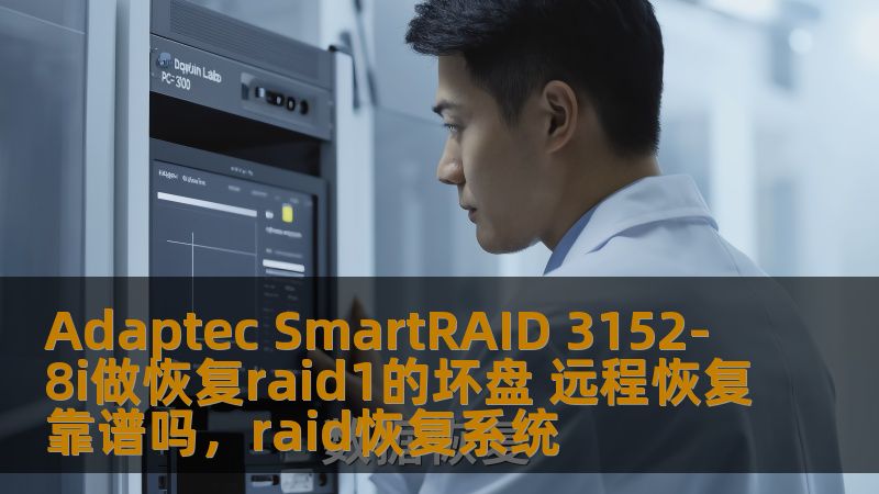 Adaptec SmartRAID 3152-8i做恢复raid1的坏盘 远程恢复靠谱吗，raid恢复系统