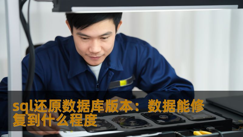 了解sql还原数据库版本的技术，探讨数据能修复到什么程度，提供详细操作步骤和真实案例。