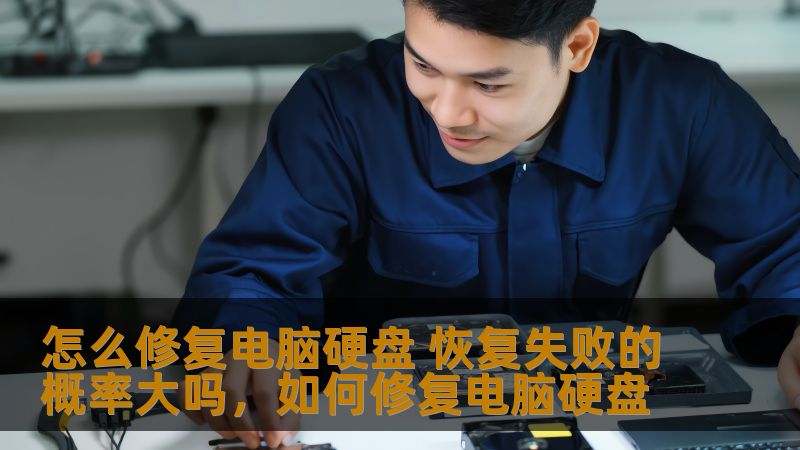 本文将探讨如何修复电脑硬盘，并分析硬盘恢复失败的概率和应对方法，帮助用户更好地理解硬盘修复过程及其挑战。