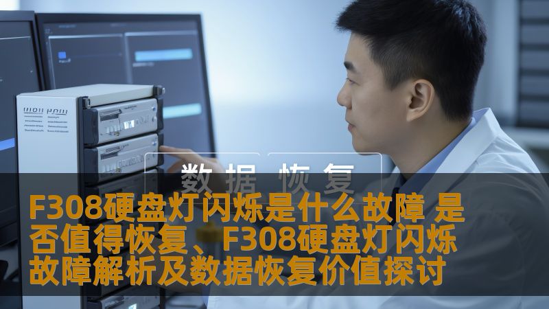 F308硬盘灯闪烁是什么故障？本文将深入分析F308硬盘灯闪烁故障及其数据恢复价值，帮助您解决数据丢失问题。