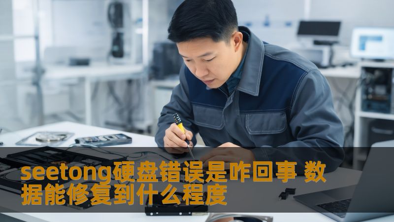 了解seetong硬盘错误的原因及数据修复程度，掌握有效的修复方法，确保数据安全。