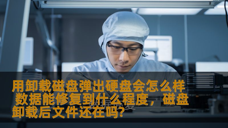 了解卸载磁盘弹出硬盘的风险，探索硬盘数据丢失后修复的可能性和限制。保护数据，防止不必要的损失。