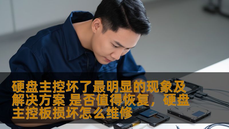 硬盘主控故障是硬盘常见的故障之一，对个人和企业的数据安全造成威胁。本文将详细解析硬盘主控坏了的明显现象，并讨论是否值得进行数据恢复的决策，帮助用户更好地应对硬盘故障。