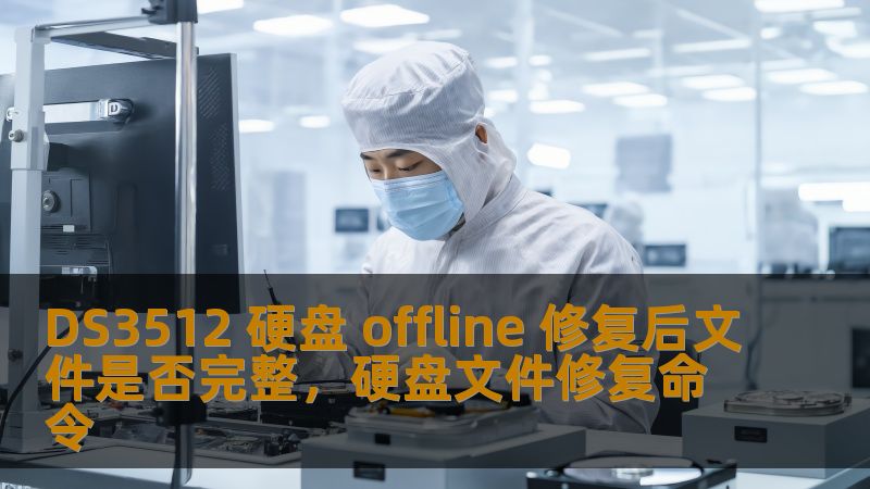 DS3512 硬盘 offline 修复后文件是否完整，硬盘文件修复命令