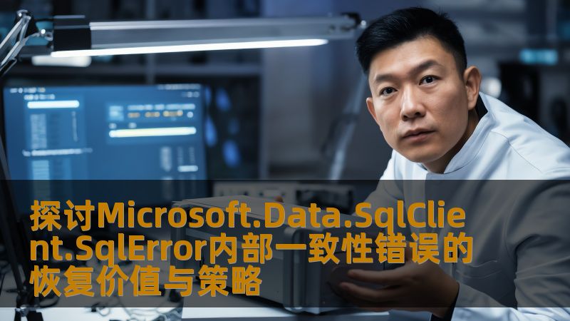 探讨Microsoft.Data.SqlClient.SqlError内部一致性错误的恢复价值与策略