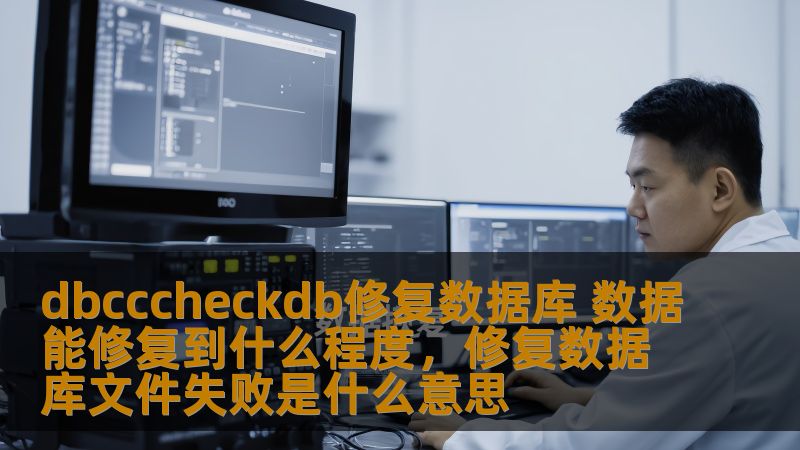 dbcccheckdb修复数据库 数据能修复到什么程度,修复数据库文件失败是什么意思 dbcccheckdb修复数据库 数据能修复到什么程度,修复数据库文件失败是什么意思