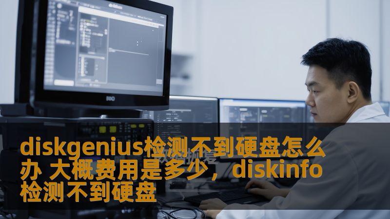 diskgenius检测不到硬盘怎么办 大概费用是多少，diskinfo检测不到硬盘