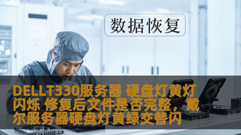 解决DELLT330服务器硬盘黄灯闪烁问题，详细讲解硬盘故障原因及修复过程，并分析修复后数据的完整性，确保您的服务器运行无忧。