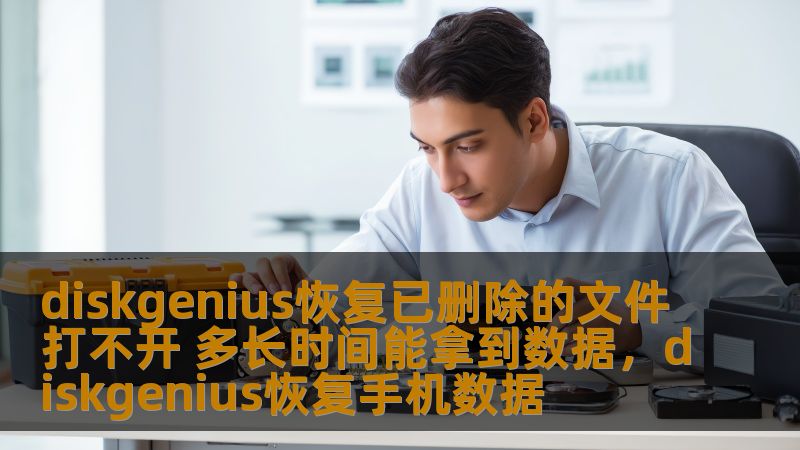 本文将详细解析如何使用DiskGenius恢复已删除的文件，尤其是当恢复后的文件打不开时，如何进一步解决问题。本文还将探讨恢复数据的时间因素以及如何提高数据恢复成功率。