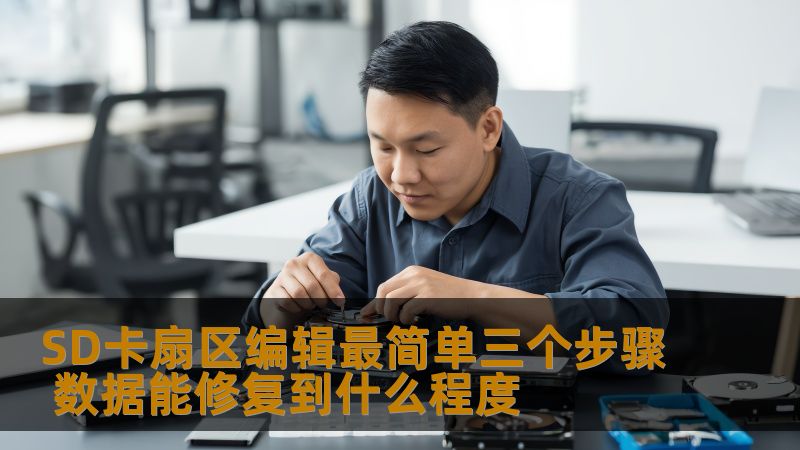 SD卡扇区编辑最简单三个步骤 数据能修复到什么程度