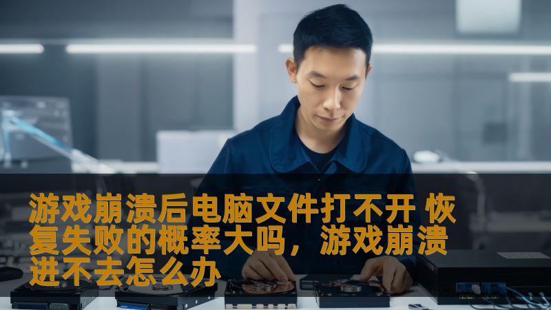 游戏崩溃后电脑文件打不开 恢复失败的概率大吗,游戏崩溃进不去怎么办 游戏崩溃后电脑文件打不开 恢复失败的概率大吗,游戏崩溃进不去怎么办