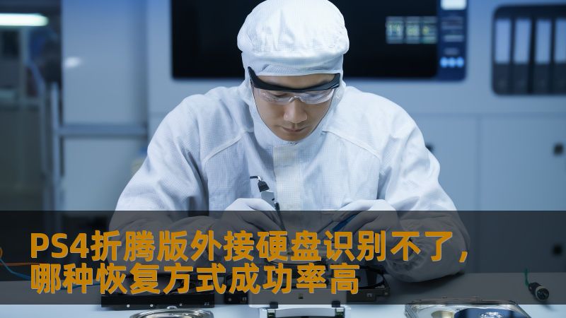 PS4折腾版外接硬盘识别不了的解决方案，探索有效的数据恢复方式，提升成功率。