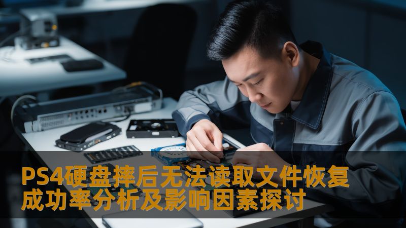 探讨PS4硬盘摔后无法读取文件的恢复成功率及影响因素，帮助用户更好地理解数据恢复过程。