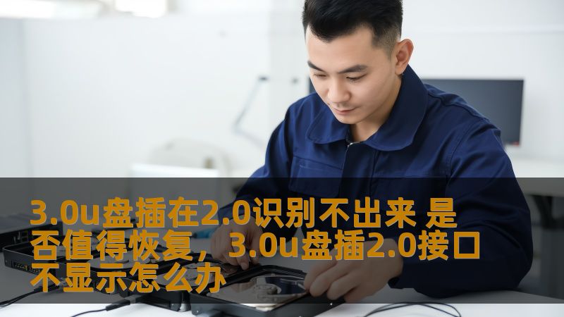 你是否遇到过将3.0U盘插入2.0端口后，电脑无法识别的情况？这类问题困扰着不少人，很多人选择直接放弃或丢弃U盘，但事实上，是否值得花时间和金钱恢复？本文将为你解析这个问题，帮助你做出最明智的选择。