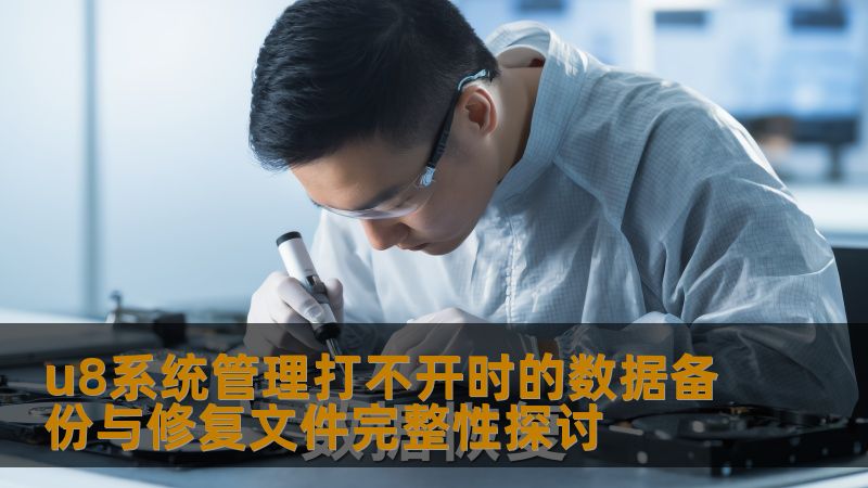 探讨u8系统管理打不开时的数据备份与修复文件完整性，提供实用的解决方案和案例分析。