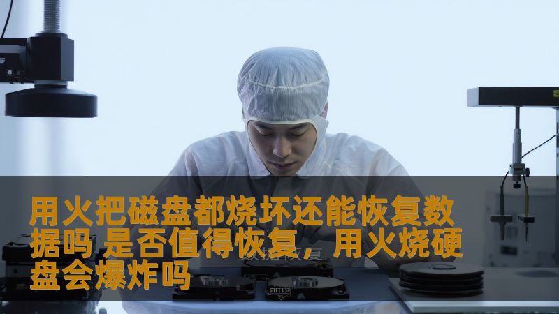 用火把磁盘都烧坏还能恢复数据吗 是否值得恢复，用火烧硬盘会爆炸吗