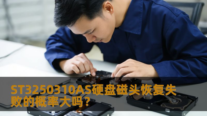 分析ST3250310AS硬盘磁头恢复失败的概率，提供有效的应对策略和操作步骤，帮助用户解决数据恢复问题。