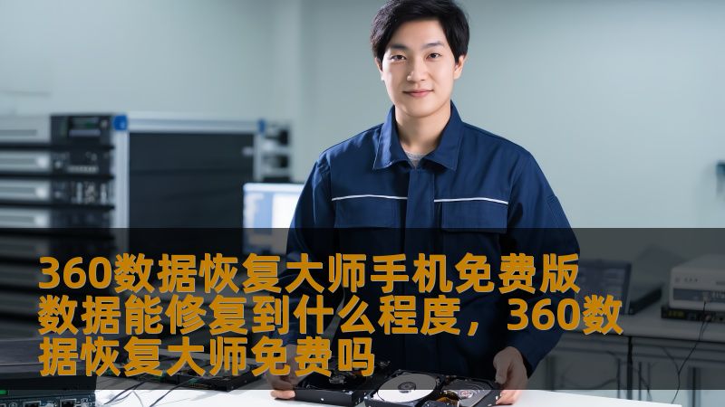 360数据恢复大师手机免费版是一款强大的数据恢复工具，能够帮助用户恢复丢失或删除的数据。本文将详细介绍该软件的功能及其修复数据的能力，帮助用户更好地理解这款软件。