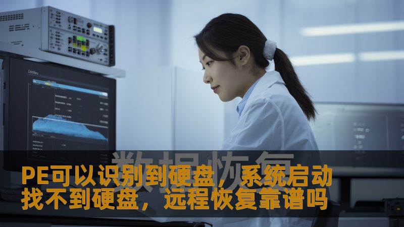 PE可以识别到硬盘但系统启动找不到硬盘，这种情况常见于数据损坏。本文探讨远程恢复的可行性与操作步骤。