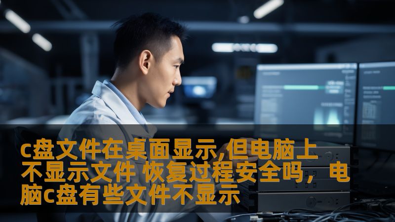 c盘文件在桌面显示,但电脑上不显示文件 恢复过程安全吗，电脑c盘有些文件不显示
