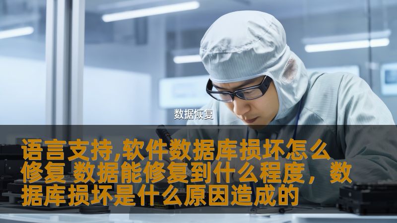 语言支持系统与软件数据库损坏修复是现代信息技术中的重要课题。本文详细探讨了在数据库损坏情况下如何通过语言支持进行修复，并分析了数据修复的可行性与实际效果。