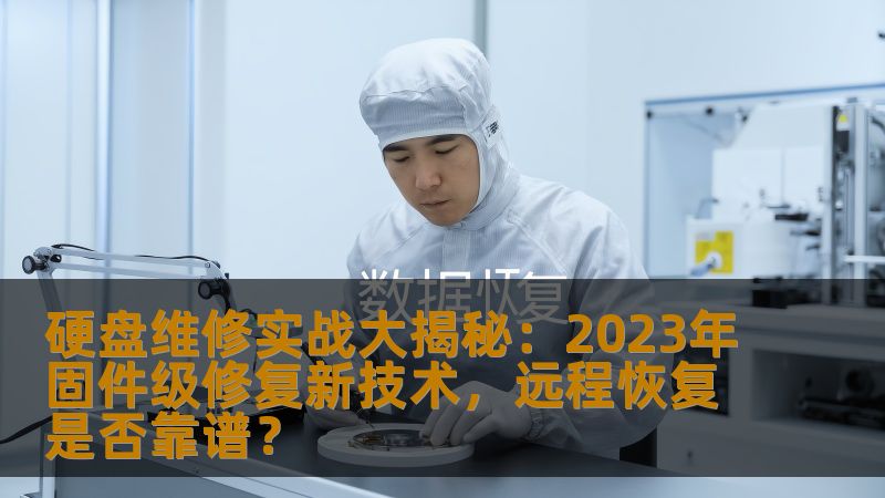 2023年硬盘维修领域迎来了新的变革，固件级修复技术成为焦点。本文将详细介绍最新的硬盘维修技术，特别是固件级修复与远程恢复的可靠性，为你解答这些新技术是否适合个人用户，帮助你做出正确决策。