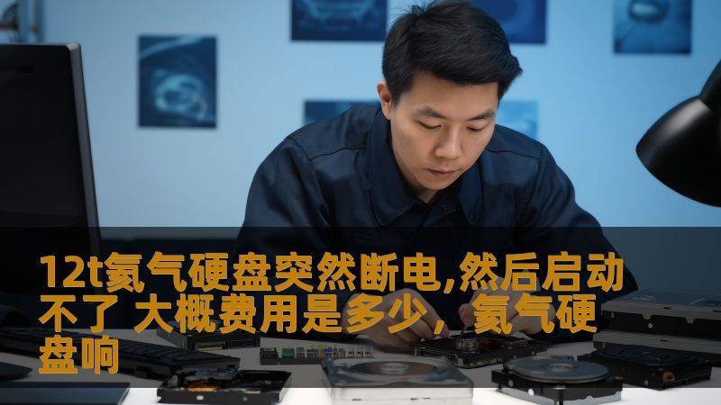 12TB氦气硬盘突然断电无法启动的情况常常让企业和个人用户陷入困境。本文将详细探讨出现这种问题时的可能原因，修复方法以及大概的修复费用，让你对这个问题有全面的了解，并能做出正确的决策。
