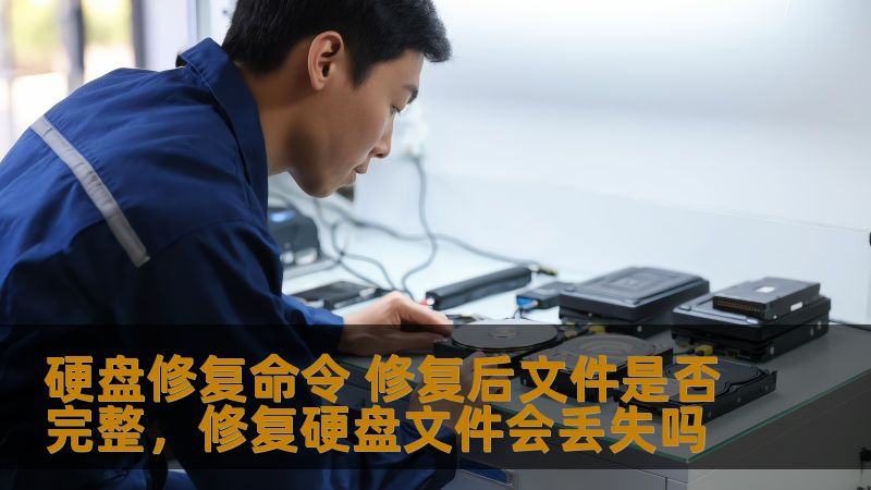 硬盘修复命令 修复后文件是否完整，修复硬盘文件会丢失吗