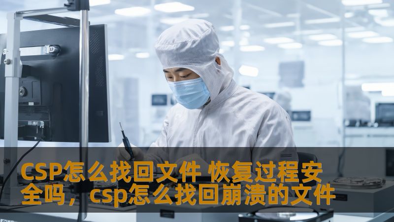 了解如何通过CSP找回丢失的文件，以及文件恢复过程中的安全性。无论是误删除、系统崩溃还是其他原因导致的文件丢失，本文将为你提供详细的恢复指导和安全保障分析。