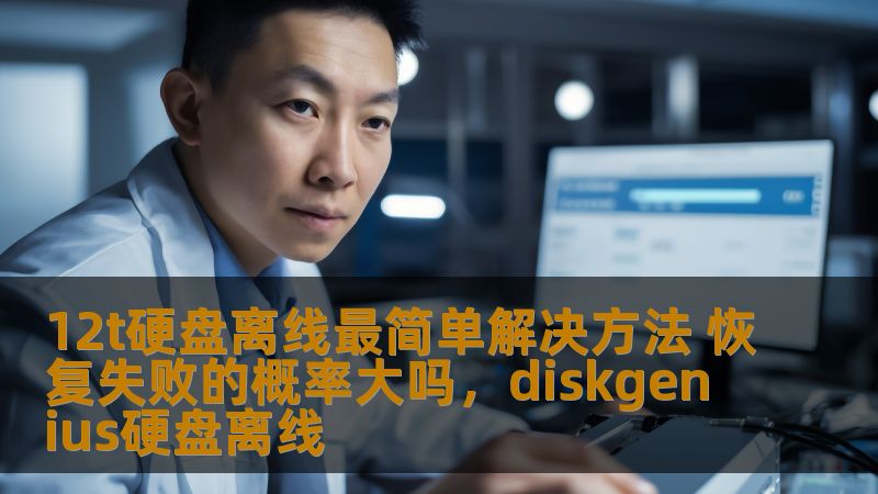 12t硬盘离线最简单解决方法 恢复失败的概率大吗，diskgenius硬盘离线
