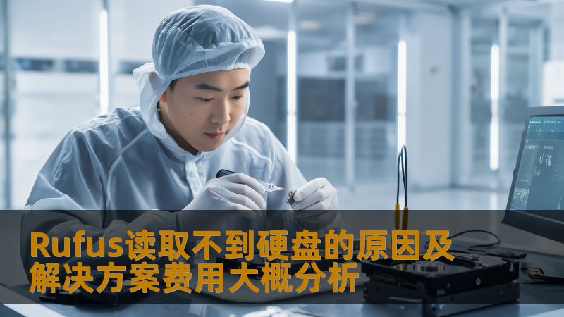 本文分析了Rufus读取不到硬盘的原因及解决方案，并给出相应的费用估算，帮助用户快速解决问题。