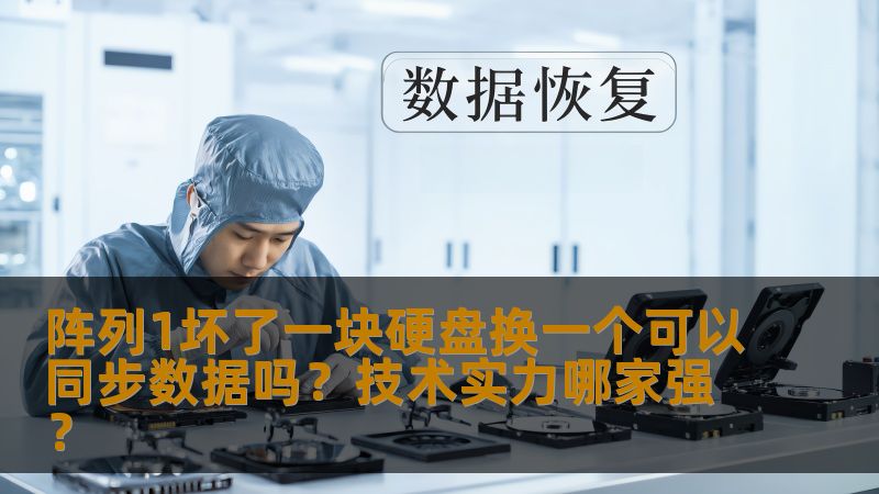 当阵列1中的一块硬盘出现故障时，是否能通过更换硬盘同步数据，确保数据安全？在选择硬盘阵列技术服务商时，如何判断其技术实力？本文将深入分析这些问题，帮助你做出明智的决策。