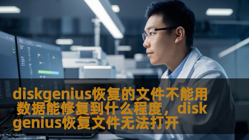 diskgenius恢复的文件不能用 数据能修复到什么程度，diskgenius恢复文件无法打开