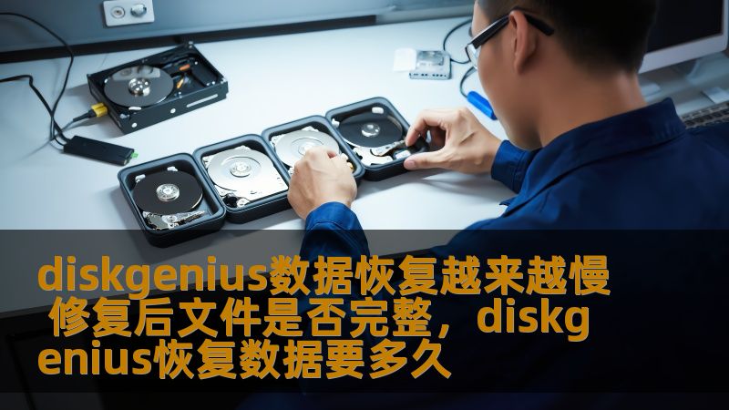 了解DiskGenius数据恢复越来越慢的原因，以及如何确保修复后的文件完整性。本文将深入探讨DiskGenius在数据恢复中的表现，帮助用户更好地理解数据恢复过程中的潜在问题，并提供专业的解决方案。