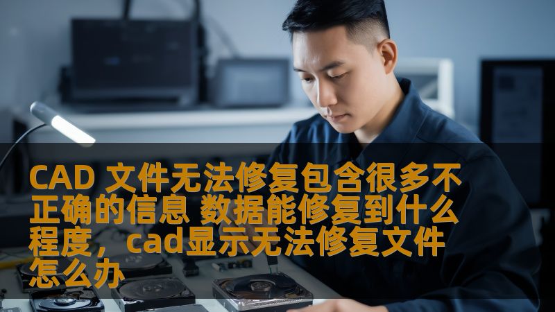 许多CAD设计文件在长期使用过程中会出现数据错误和不正确的信息，这对于工程设计和制造过程带来了巨大挑战。本文将探讨CAD文件损坏的修复可能性，数据修复的极限以及如何有效处理这些问题。