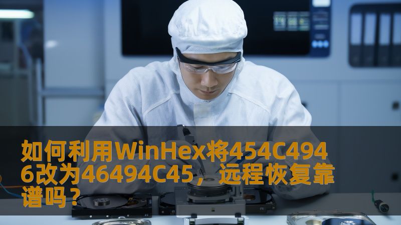 本文将深入探讨如何利用WinHex修改文件内容，将“454C4946”改为“46494C45”，以及在进行远程恢复时的实际可行性和注意事项。通过这篇文章，你将了解到WinHex的强大功能和远程恢复的可行性，为你提供数据恢复的最新视角。