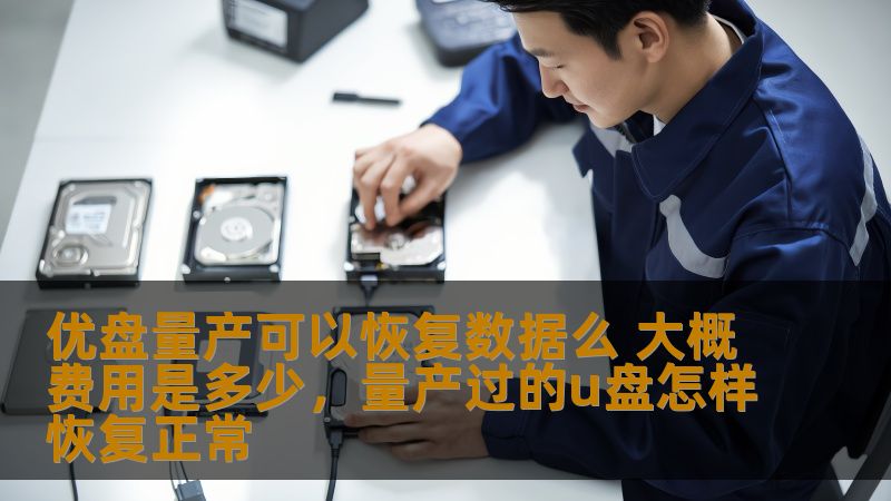 优盘在使用过程中，常常会因为文件丢失、损坏等原因，造成数据无法读取。你是否曾因数据丢失而心急如焚？那么，优盘量产是否能恢复数据？相关费用又是多少？本篇文章将为你一一解答这些问题，让你掌握恢复数据的关键。